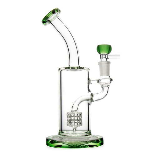 Green glass bong filter - glass,