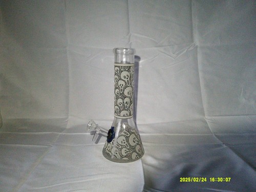 25cm glass waterpipe bong