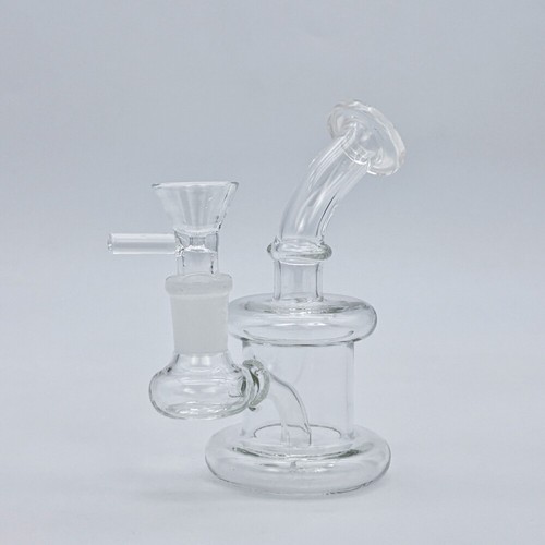 Mini glass bong diffused - glass,
