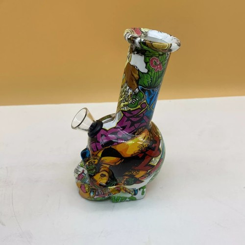 Glass bong 15cm shisha - glass, 6"