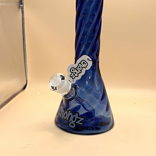 Chongz blue glass bong water - blue,