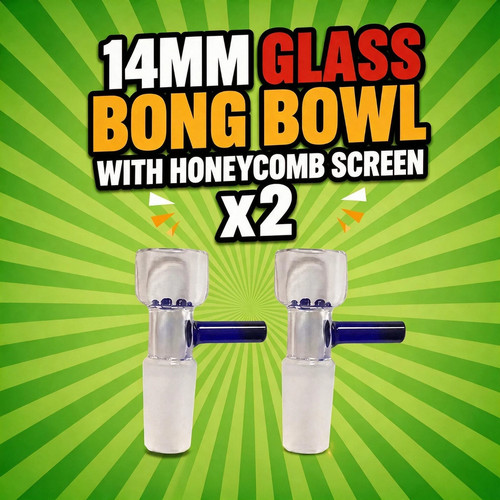 14mm glass bong - glass, with