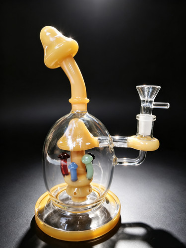 Glass bong mushroom - bong,
