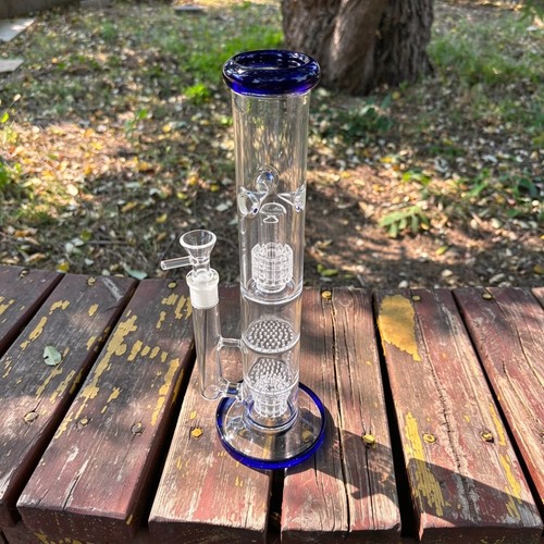 Heavy glass bong - 12",