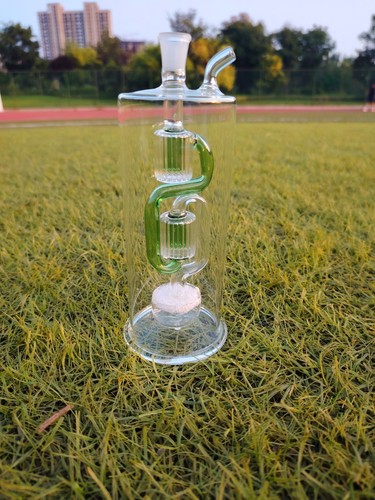 Glass bong double - 6.5",