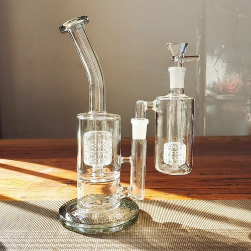 Thick glass bong - glass,