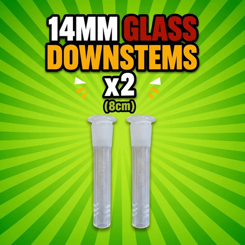 Glass bong downstems 8cm - 2x,